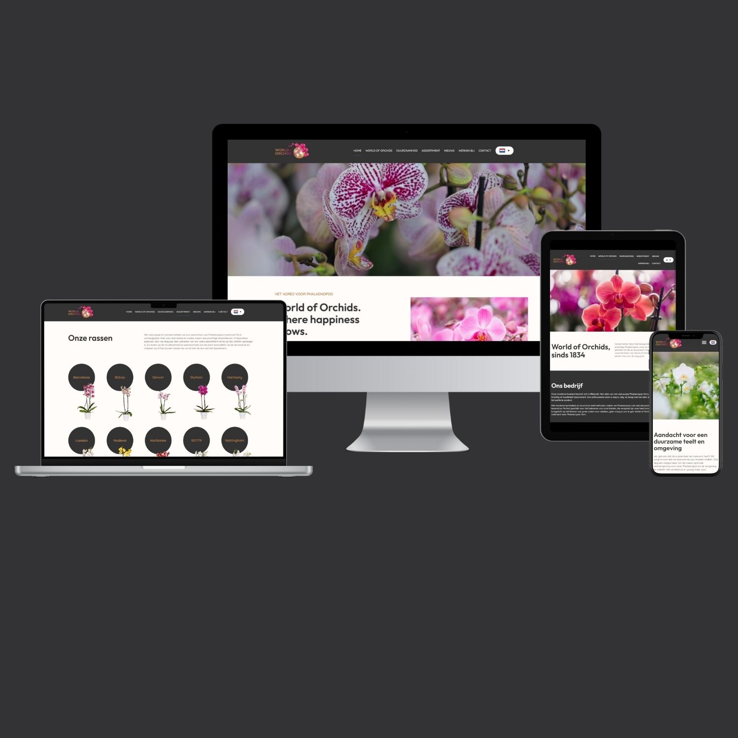 Website World of Orchids 1
