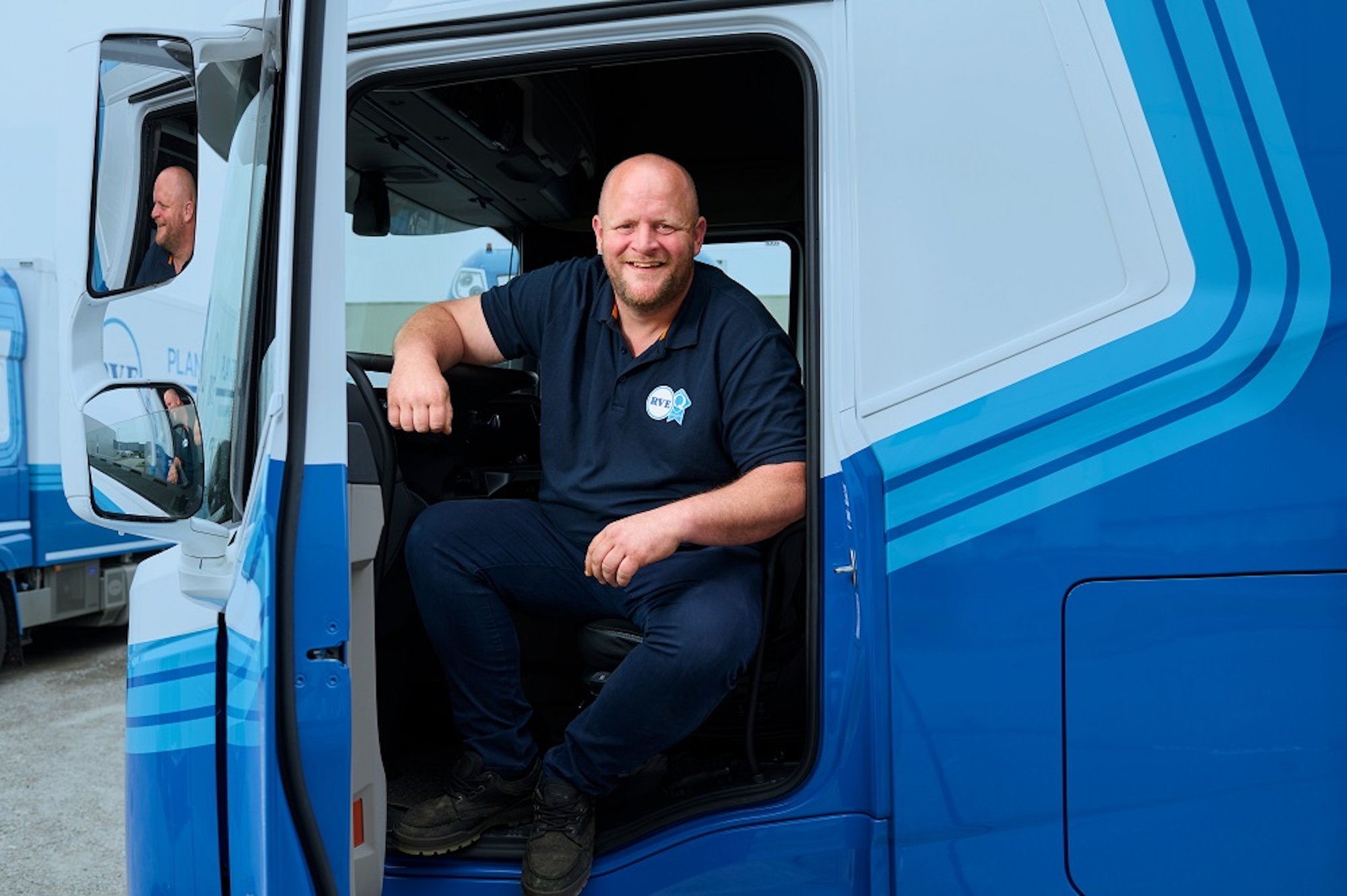 Website ontwikkeling voor RVE vrachtwagen chaffeur