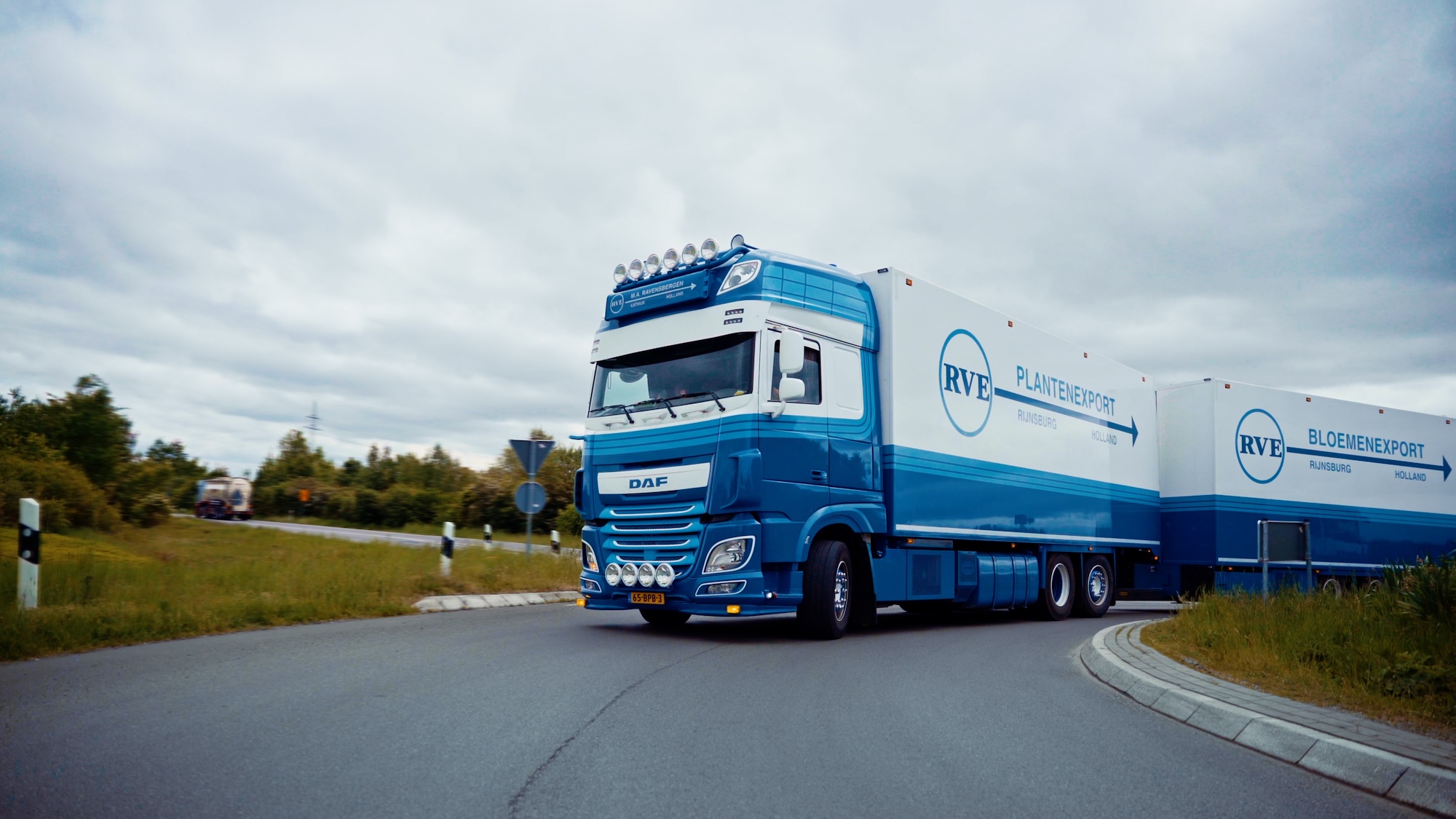 Website ontwikkeling voor RVE vrachtwagen