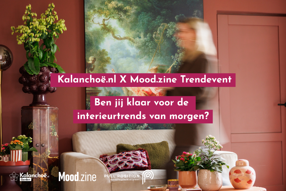 Uitnodiging Kalanchoe.nl x Mood.zine Interieur en Groenbelevingsevent